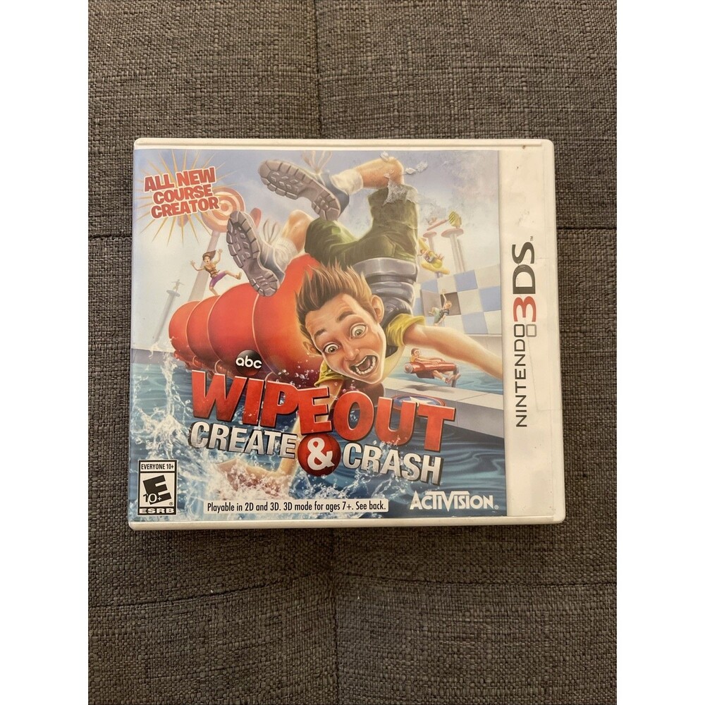 Wipeout: Create and Crash - Nintendo 3DS *Untested*